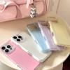 Rhinestone Lens 2-in-1 Jelly Case, Suitable for iPhone16Pro Max Mobile Phone Case, Apple 15 New 14/13.