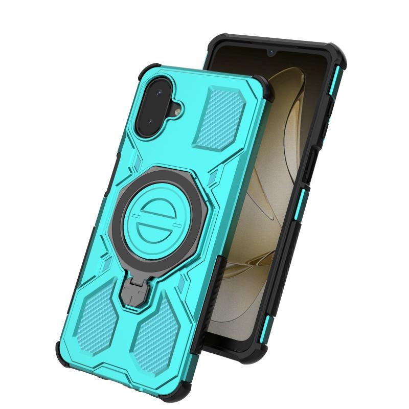 Etui Pokrowiec na Samsung A07 Samsung Galaxy A07 Capas Bumper na Telefon Odporny na Wstrząsy Atrakcja Adsorpcja Uchwyt Pierścieniowy Fundas Samsung A07
