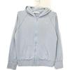 Mes Ailes Light Blue DJ3601 Cotton Jersey Parka Jacket M Light blueUsed