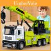 Alloy Inertia Crane Toy Model For Kids With Functional Doors And Rescue Scene Play