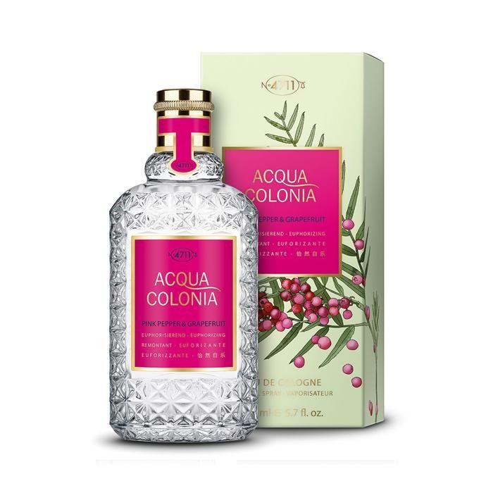 Eau De Cologne Poivre Rose Et Pamplemousse - 4711 - 50ml - Fraîche - Agrumes - Aromatique