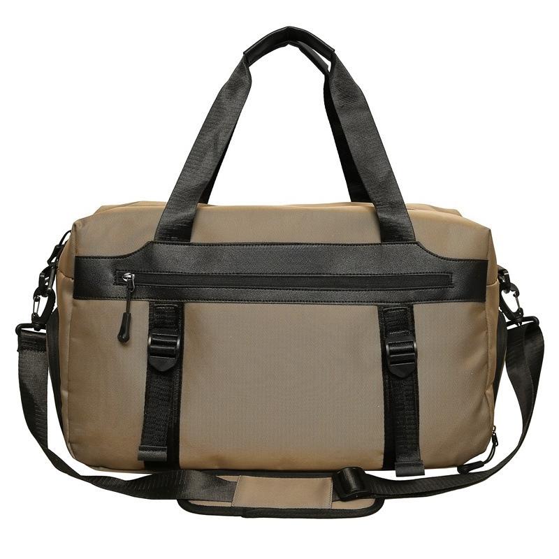 Paar-Stil Reise Freizeit Tragbare Reisetasche Trocken- und Nass-Trennung Sport-Gymnastiktasche Kann auf einen Hebel gesteckt werden Zum Tragen Schuhfach