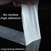 Super Traceless Carpet Adhesive Double Sided Cloth Base Tape With Strong Fixation High Viscosity For Waterproof Translucent Mesh