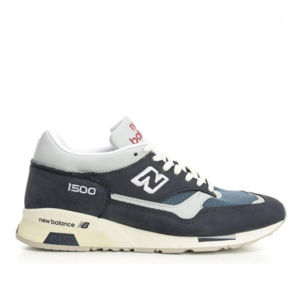 

New Balance 1500 Blue Navy Sneakers U1500vnv Navy Off White US7.5