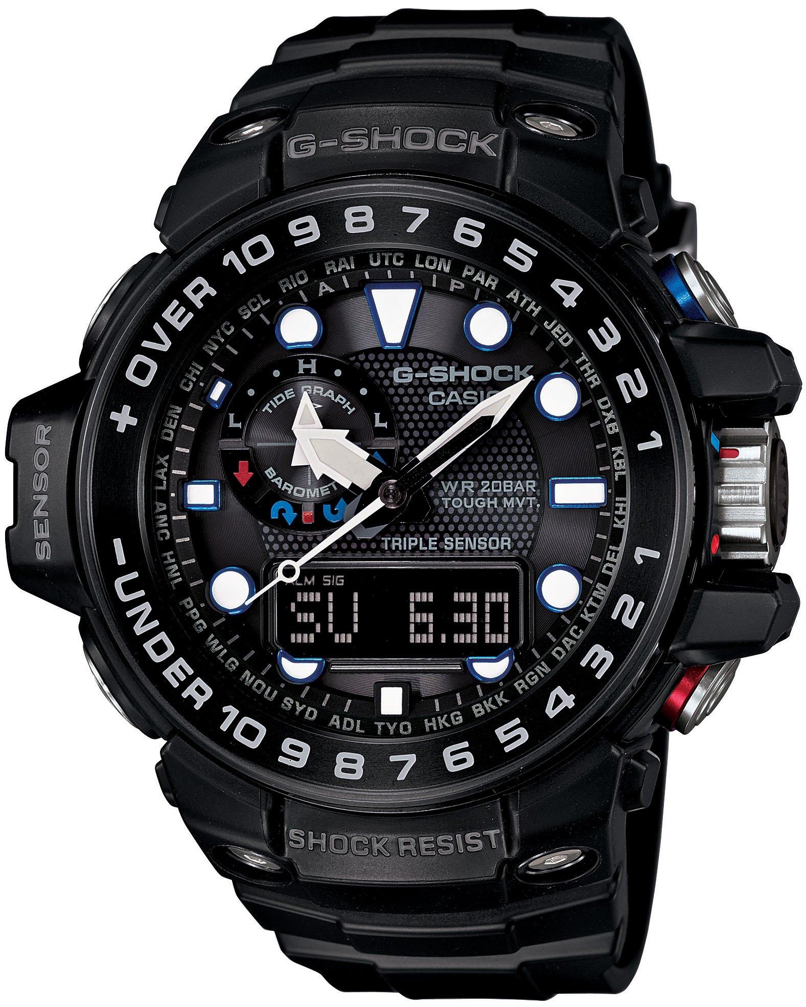 

CASIO GULFMASTER Solar Watch Watch [Casio] G-SHOCK Radio-Controlled GWN-1000B-1AJF Men s
