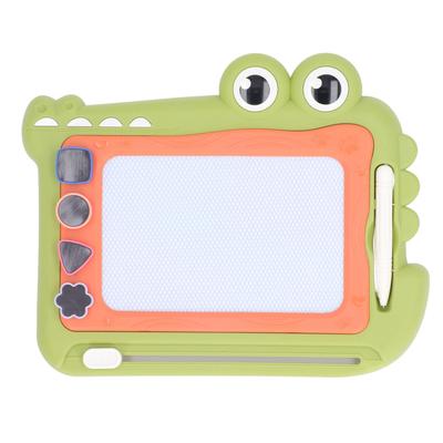 Magnetische Zeichentafel mit 4 Stempeln Kinder Schreib- und Zeichentafel Farbige Kritzel-Skizzenblock für