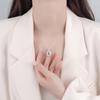 2024 High-End Women's Gourd Pendant Necklace: Light Luxury, Chinese Style, Clavicle Chain for a Chic Cold Temperament.