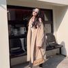 2024 Winter Long Faux Fur Coat Women Winter Lamb Fur Plush Coat Ladies Blazer Collar Lapel Fluffy Jacket Fashion Overcoat Elegant Outerwear