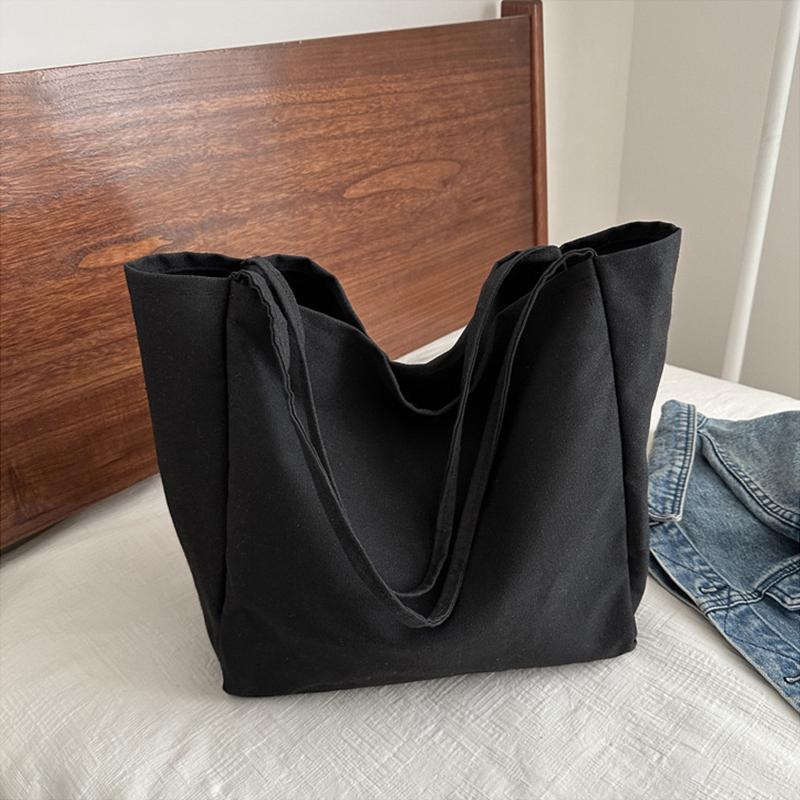 

Women Handbags Casual Reusable Canvas Shoulder Bags Multifunctional Large Capacity Shopping Bag For Women Bolsas Feminina