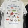 T-shirt Unisex Grafica Pesci di Okinawa S5XL T-Shirt Unisex a 2 lati