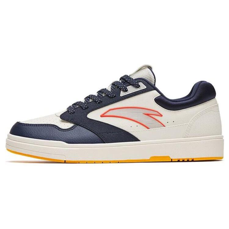 New Anta Durable Breathable Low Top Skateboard Shoes Men's Ink Blue 112328018-4