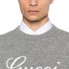 Logo Intarsia Crewneck Knitted Jumper 795347-XKD74-1423