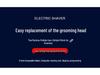 Jiangke Multi-Functional Magnetic Blade Washable High-Power Smart Shaving Razor & Hair Clipper