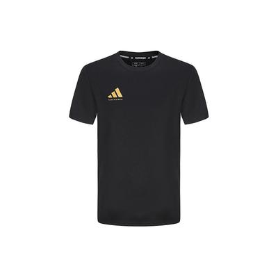 adidas T-shirt casual sportiva traspirante, delicata sulla pelle, leggera, ad asciugatura rapida, a maniche corte e girocollo con logo stampato, unisex ADICLTS24CTKP-BG