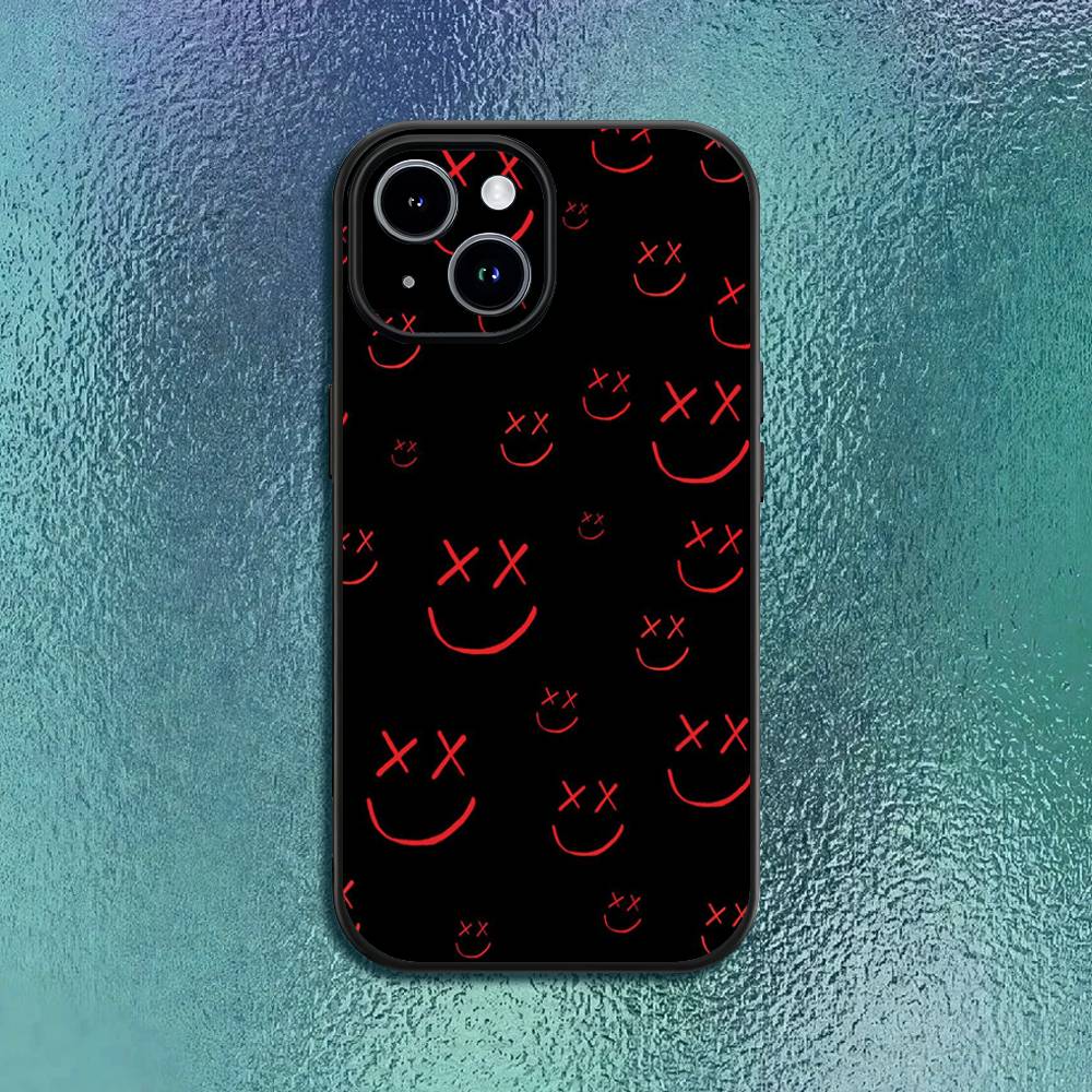 Louis Faith Future T-Tomlinson Phone Case For iPhone12 13 14 15 16 17Pro Max Plus Classic black soft shell
