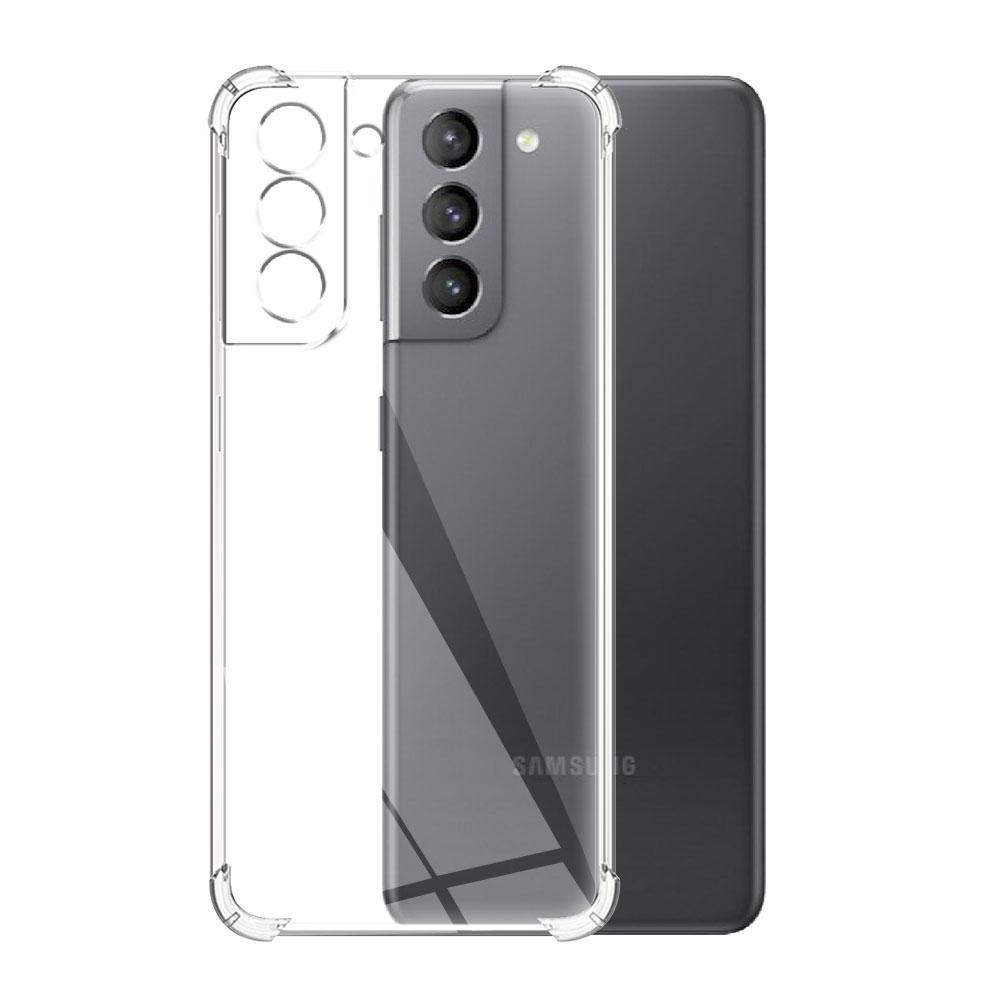 Shockproof Transparent Silicone Case For Samsung Galaxy S25 S24 S23 FE S22 Ultra S21 S20 FE Note 20 Ultra A55 A35 A25 A15 A05 S