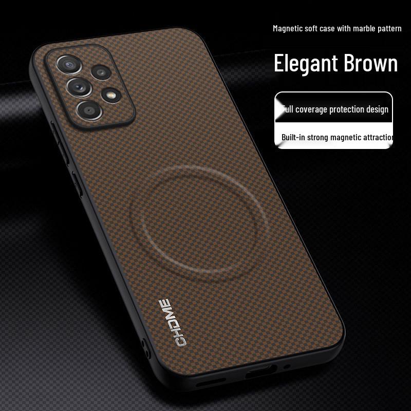 Samsung A53 Magnetic Pattern Protective Phone Case—Full Coverage, Anti-drop, Fashionable Design for Men and Women.