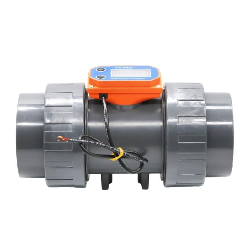 652F PVC Electronic Flowmeter Suitable For Accurate Liquid Measurement In Irrigation And Methanol Water Purification Systems