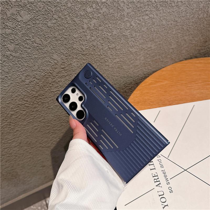 Pro Samsung Galaxy S24 S23 Ultra Aromaterapeutické Odvod Tepla Prodyšné Chladicí Pouzdro Proti Otiskům Prstů Zadní Kryt Shell