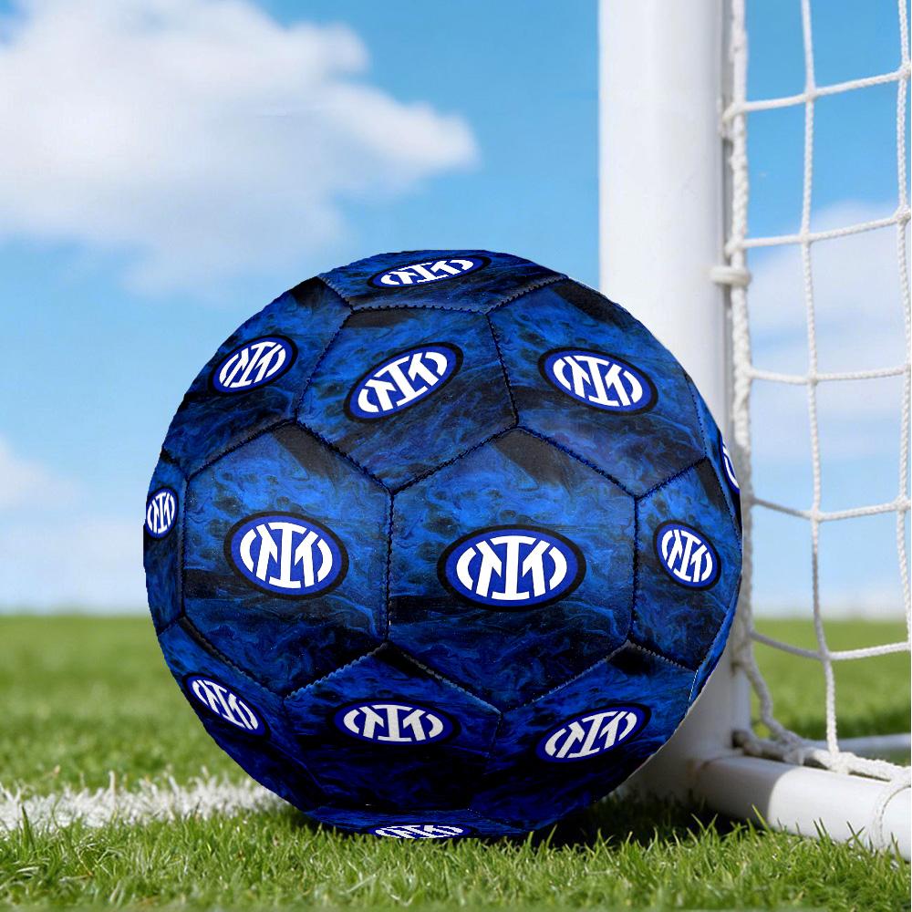 Mi-lan FC Emblem Printed No. 5 Soccer Balls, High-Quality, Anti-Slip, Protective Football, A Unique Gift , Birthdays, Christmas Gifts