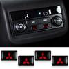 10PCS Car Reflective Sticker for Mitsubishi All Models Outlander Lancer ASX Pajero 3D Adhesive Safety Warning Decal Accessories
