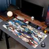 Genshin Impact Druck Mauspads, Anti-Rutsch Desktop Tastaturmatte, für PC Laptop Gaming Arbeiten Tägliche Nutzung, Cooles Festival Überraschungsgeschenk
