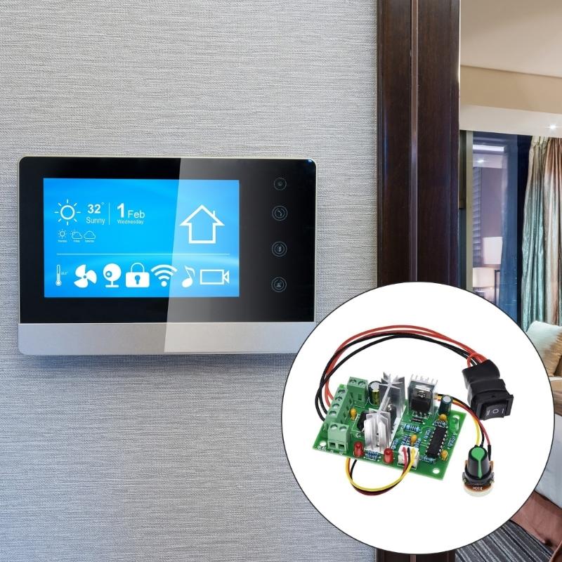 PWM DC10V-30V Motor Controller 10V 12V 24V 30V 120W Variable Geschwindigkeit Unterstützung Vorwärts Rückwärts