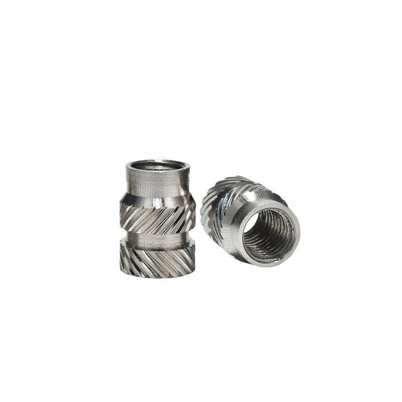 Stainless Steel Pre-embedded Injection Molding Knurled Nut M2M3M4