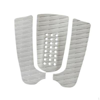 3 Rutschfeste Surfboard-Traktionspads für Wassersport