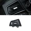 Matte Black Car Front Left Side AC Air Vent Grille Trim For BMW 5 F10 2010-2016