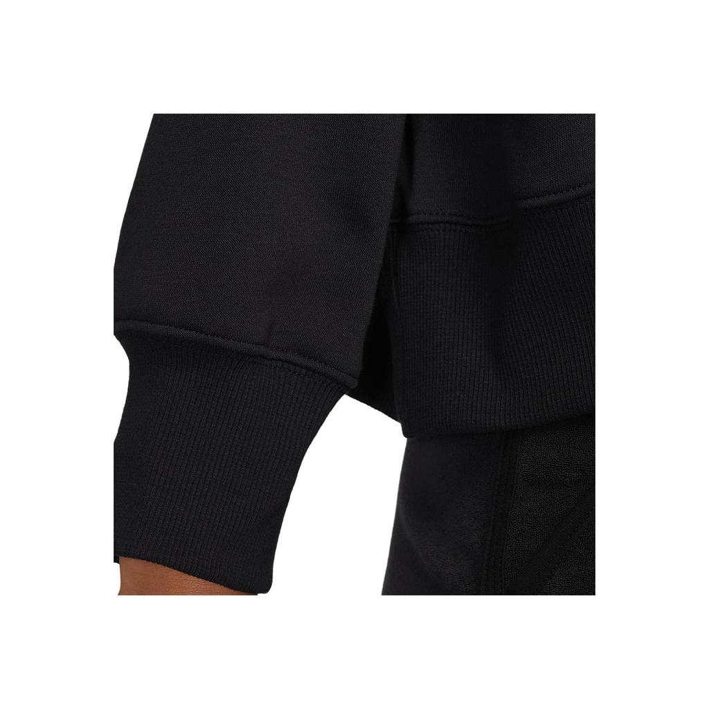 Nike Felpa con lettera morbida confortevole versatile girocollo maniche lunghe felpa donna nero HQ0352010