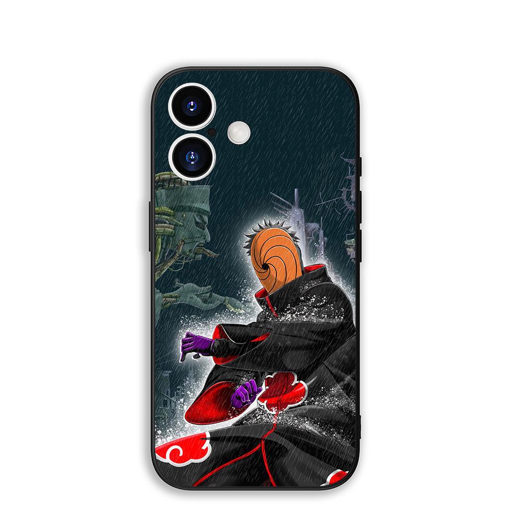 Cover for Apple iPhone 16 15 14 11 Pro Max 6 7 8 Plus + SE2 SE3 SE 2022 2020 8+ Phone Case Akatsuki Narutos Obito Itachi Tobi