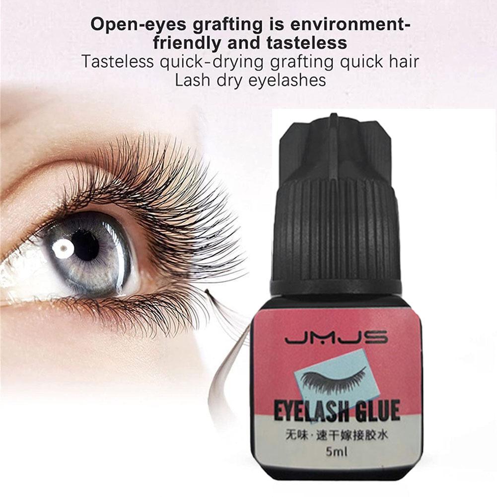 5ml Extra Starke Wimpern Kleber Verlängerung Niedrigen Geruch 1 Lash Kleber Kleber Für Falsche Wasserdichte Auge R5S7