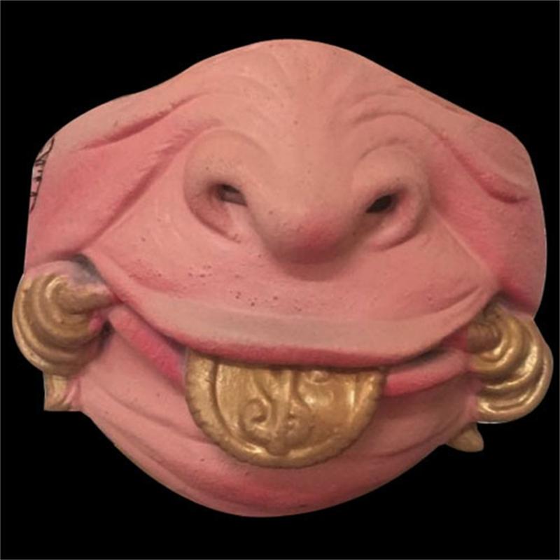 Latex Half Face Costume Mask Set for Group Photos, Cosplay Use, Stage Scenes and Theme Gathering Party Supplies