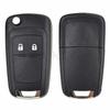 2 Button Car Key Replacement Remote Flip Key Cover Shell For Opel Adam Astra J Insignia Mokka Zafira C Corsa Cascada Meriva Karl