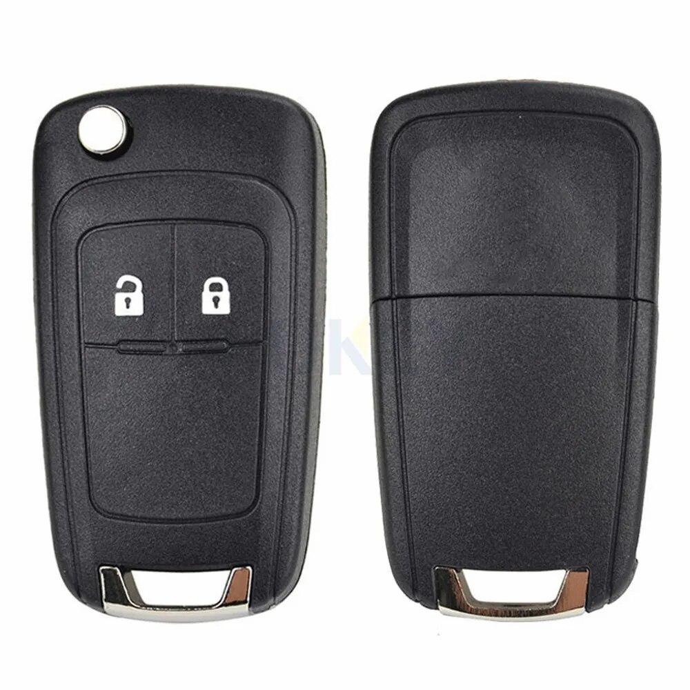 2 Button Car Key Replacement Remote Flip Key Cover Shell For Opel Adam Astra J Insignia Mokka Zafira C Corsa Cascada Meriva Karl