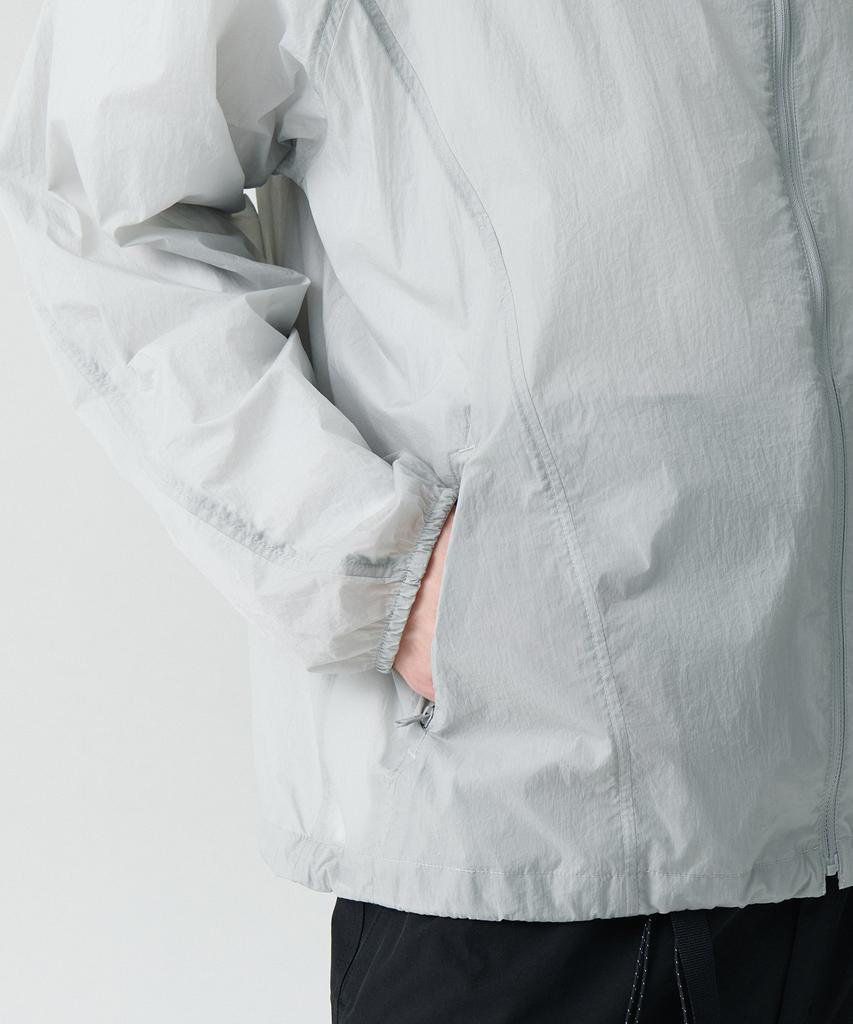 Musinsa Standard [City Leisure] Sheer Windbreaker Jacket [Light Grey]