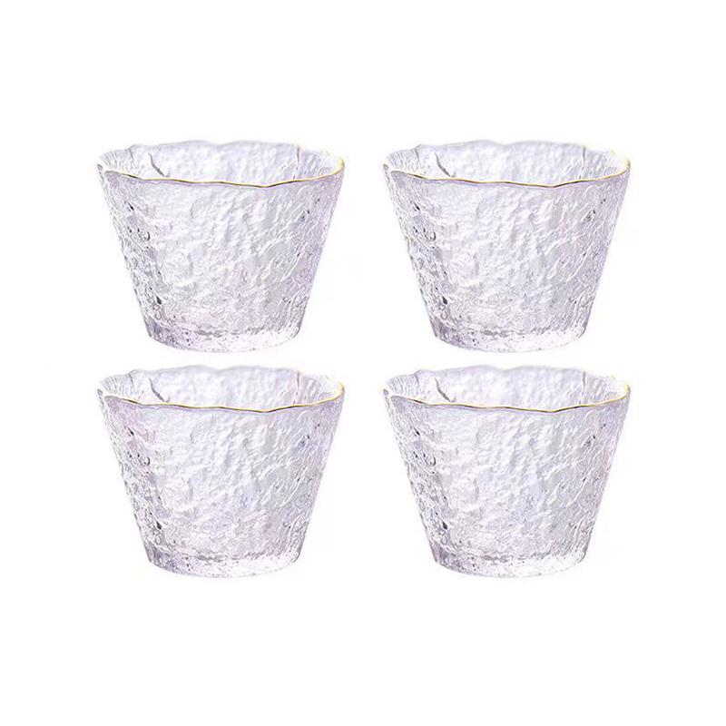 Vysoce kvalitní kladivový skleněný čajový set, japonská konvice, čínský kung-fu čajový obřad, hrnky na kávu, skleněný hrnek, gaiwan čajové nádobí