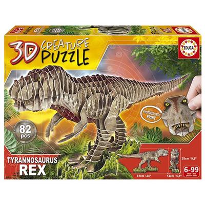 Educa 3D Creature Dinosaur Puzzle (T-Rex)