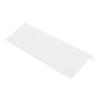 Acrylic Tilted Computer Keyboard Holder Low Front Lip Polished Finish Keyboard Riser Keyboard