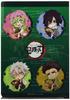 Demon Kimetsu no Yaiba Munching Pillar Gyugyutto Klarmappe 3 Lommer Slayer