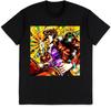 JoJo's Bizarre Adventure Shirt Merch Poster Manga T Shirt Men Kids Women 3D Print t-Shirts Cotton Black Tee Shirt