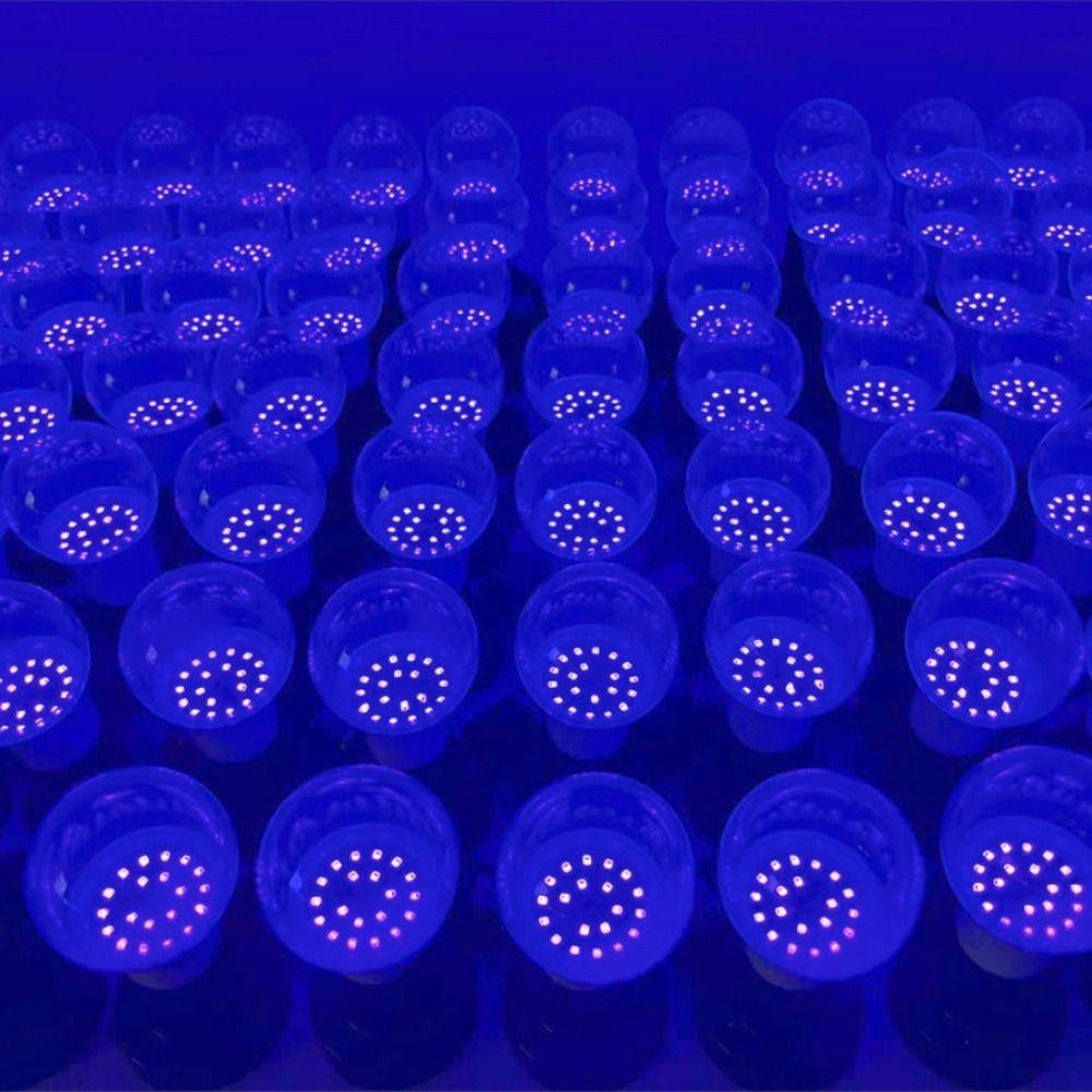 Aluminium Purple Black Light Bulb 360 Glow UV Purple Bulb Home Decor   Halloween