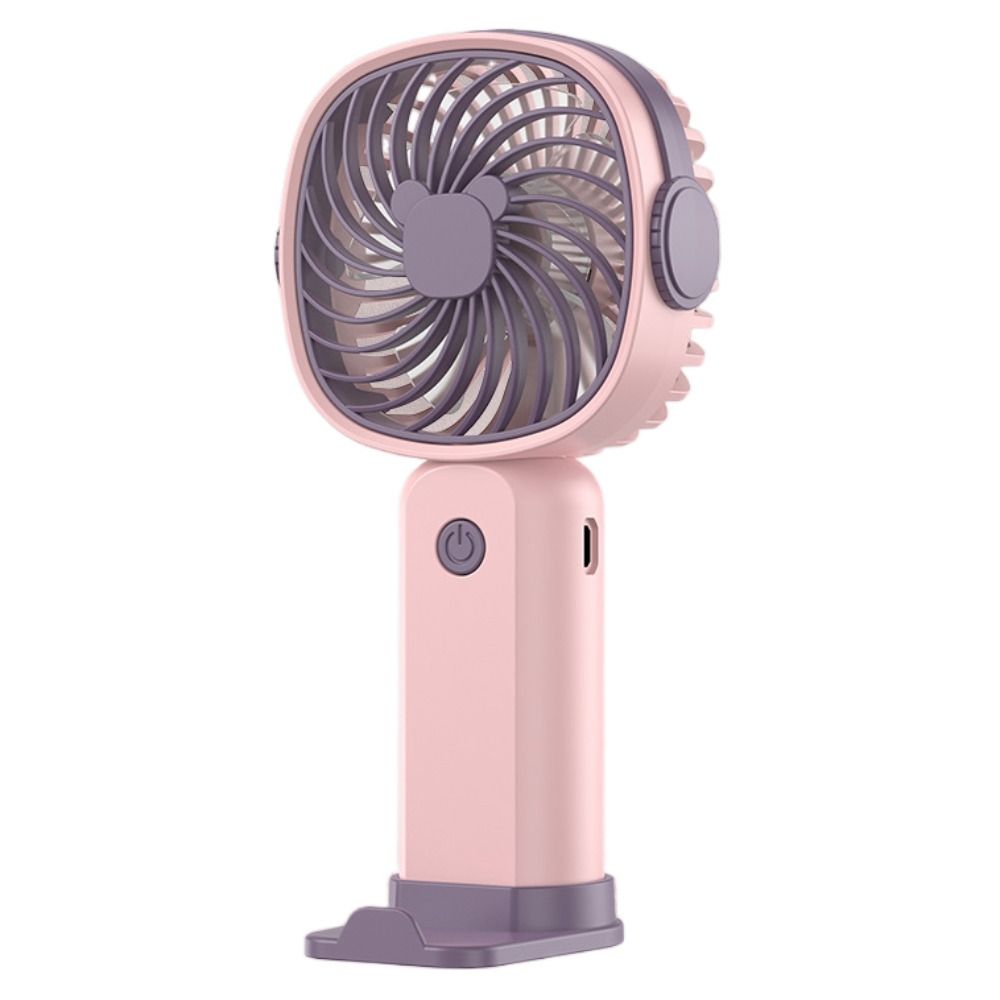 USB Rechargeable Pocket Fan Handheld Desk On Fan New Small Fan  Outdoor Summer