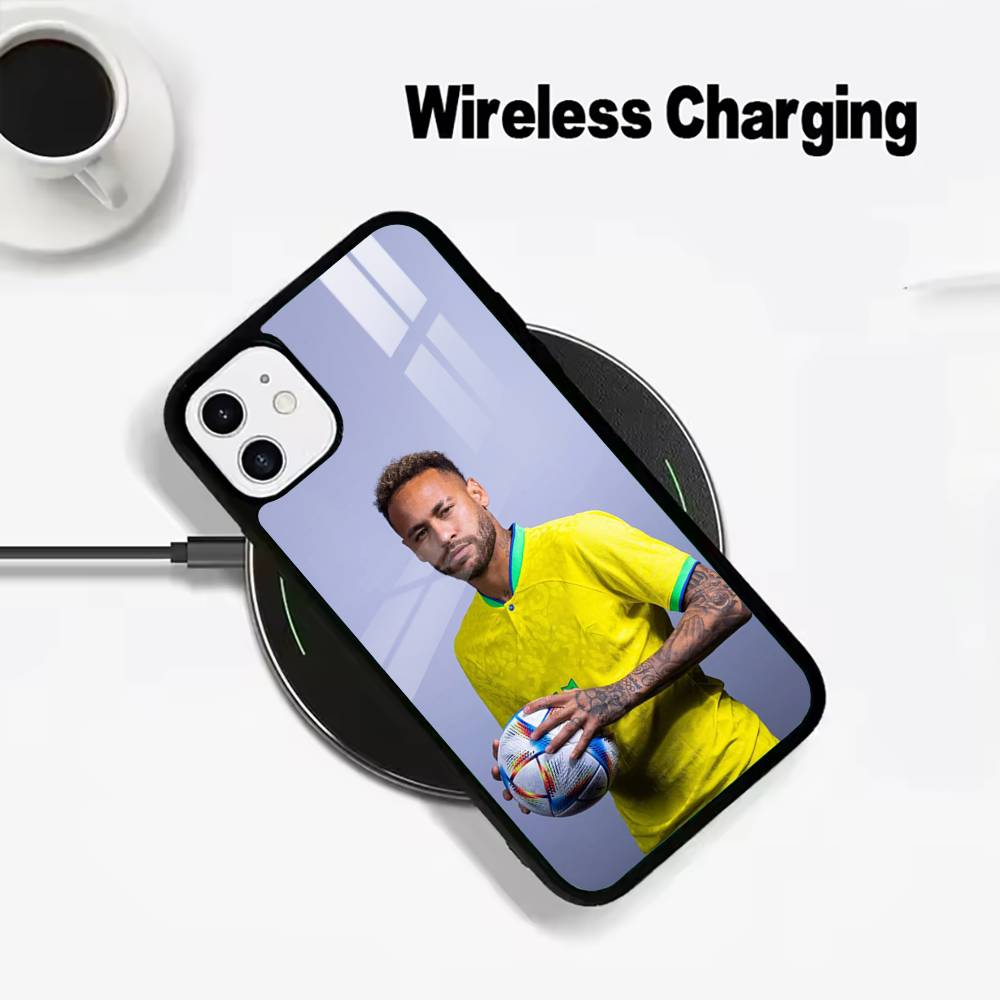 N-10-Neymar Für IPhone17 16 15 14 13 12 11 Plus Pro Max Plus Kabelloses Ladegerät Handyhülle