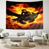 Dragon Print Tapestry, Backdrop, Easy Setup, Ideal for Bedroom, Office & Living Room, with Aesthetic Wall Hanging Decor.