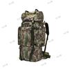 Huazhisheng 110L Camouflage Hiking Backpack