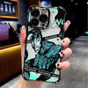 Anime Cool Kaiju No. 8 Plating Phone Case For Xiaomi Redmi A3 14C 13C 12C K50 A1 Note 14 13 12 11 10 9S Pro Plus 4G 5G Anti Fall