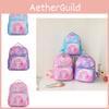 Charming And Colorful Printed Preschool Backpack For Kids With Breathable Fabric