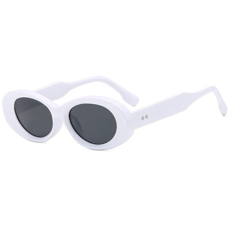 Vintage Round Sunglasses Women Retro Oval Sun Glasses High Quality Trendy Brand Eyewear for Female Fashion